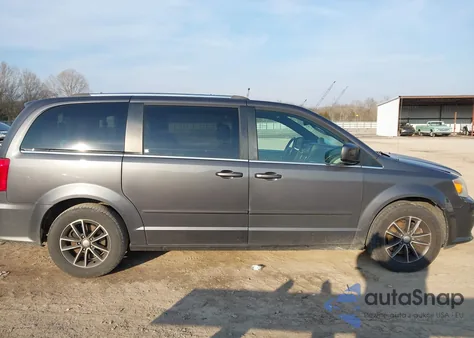 2017 Dodge Grand Caravan Sxt из США, поврежденный, VIN 2C4RDGCG6HR813647